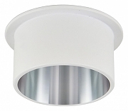 Встраиваемый светильник Favourite Rasta 3062-1C цвет плафона/подвески Белый, Серебро, цвет арматуры Белый