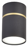 Накладной светильник Favourite Dunia 3068-1C цвет плафона/подвески Черный, Золото, цвет арматуры Черный-1