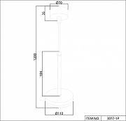 Подвесной светильник Favourite Sarkal 3077-1P цвет плафона/подвески Белый, Черный, цвет арматуры Черный-7
