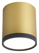 Накладной светильник Favourite Baral 3082-1C цвет плафона/подвески Золото, Черный, цвет арматуры Золото-1