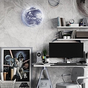 Накладной светильник Sonex Space 3085/CL цвет плафона/подвески Белый, Синий, цвет арматуры Белый-5