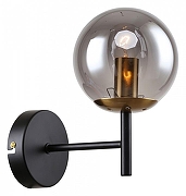 Бра F-promo Sheeny 3088-1W цвет плафона/подвески Светло-серый, цвет арматуры Латунь, Черный-1