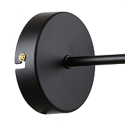 Бра F-promo Sheeny 3088-1W цвет плафона/подвески Светло-серый, цвет арматуры Латунь, Черный-3