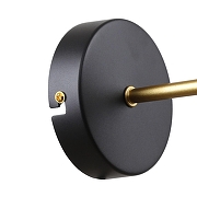 Бра F-promo Trikoniya 3089-1W цвет плафона/подвески Черный, цвет арматуры Золото, Черный-3