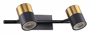 Бра F-promo Chart 3092-2W цвет плафона/подвески Латунь, Черный, цвет арматуры Черный