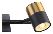 Бра F-promo Chart 3092-2W цвет плафона/подвески Латунь, Черный, цвет арматуры Черный-3
