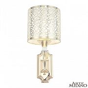 Бра Arte Milano Florentia-9787 309787/1W Wh/Gd цвет плафона/подвески Белый, Золото, цвет арматуры Белый, Золото-2