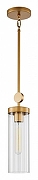 Светильник на штанге Favourite Radiales 3099-1P цвет плафона/подвески Прозрачный, цвет арматуры Золото