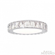 Накладной светильник Arte Milano AM-Toskana 310122/D300 NI цвет плафона/подвески Белый, Прозрачный, цвет арматуры Никель-2