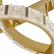 Накладной светильник Arte Milano AM-Venezia 310183/D600-D400 GD цвет плафона/подвески Золото, цвет арматуры Золото-5