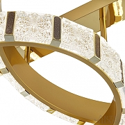 Накладной светильник Arte Milano AM-Venezia 310183/D600-D400 GD цвет плафона/подвески Золото, цвет арматуры Золото-7