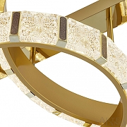 Накладной светильник Arte Milano AM-Venezia 310183/D600-D400 GD цвет плафона/подвески Золото, цвет арматуры Золото-9