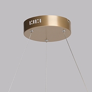 Подвесной светильник DeMarkt Толедо 4 312013201 цвет плафона/подвески Белый, цвет арматуры Золото-10