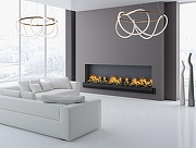 Подвесной светильник DeMarkt Толедо 4 312013201 цвет плафона/подвески Белый, цвет арматуры Золото-11