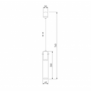 Подвесной светильник TK Lighting Look 3146 Look Graphite цвет плафона/подвески Прозрачный, цвет арматуры Черный-2