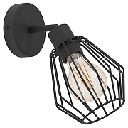 Бра Eglo TARBES 31529 цвет плафона/подвески Черный, цвет арматуры Черный