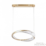 Подвесной светильник Arte Milano AM-Venezia 318311/D600 GD цвет плафона/подвески Прозрачный, цвет арматуры Золото-2