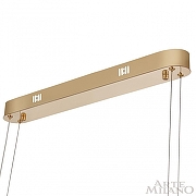Подвесной светильник Arte Milano AM-Venezia 318311/D600 GD цвет плафона/подвески Прозрачный, цвет арматуры Золото-11