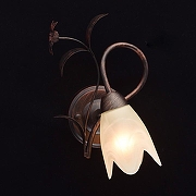 Бра MW-Light Аида 13 323023801 цвет плафона/подвески Белый, цвет арматуры Коричневый-1