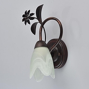 Бра MW-Light Аида 13 323023801 цвет плафона/подвески Белый, цвет арматуры Коричневый-2