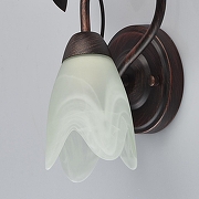 Бра MW-Light Аида 13 323023801 цвет плафона/подвески Белый, цвет арматуры Коричневый-4