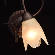 Бра MW-Light Аида 13 323023801 цвет плафона/подвески Белый, цвет арматуры Коричневый-5