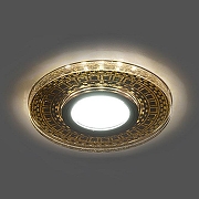 Встраиваемый светильник Feron CD981 32438 цвет плафона/подвески Золото, цвет арматуры Золото-1