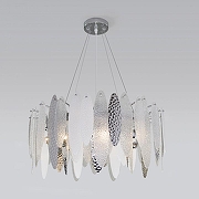 Подвесной светильник Bogate's Canaria 324/8 цвет плафона/подвески Прозрачный, Хром, цвет арматуры Хром-1