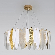 Подвесной светильник Bogate's Canaria 326/10 цвет плафона/подвески Разноцветный, цвет арматуры Золото-1