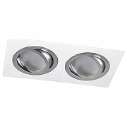 Встраиваемый светильник Feron 32640 цвет Белый, Хром