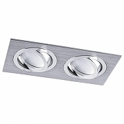 Встраиваемый светильник Feron 32642 цвет Хром