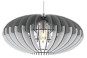 Подвесной светильник Eglo SOTOS 1 32833 цвет плафона/подвески Белый, Серый, цвет арматуры Никель