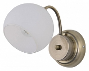 Бра Arte Milano Amalfi-5010 335010/1W AB цвет плафона/подвески Белый, цвет арматуры Бронза