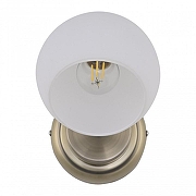 Бра Arte Milano Amalfi-5010 335010/1W AB цвет плафона/подвески Белый, цвет арматуры Бронза-2