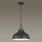 Подвесной светильник Odeon Light M1rt 3366/1 цвет плафона/подвески Серый, цвет арматуры Бронза, Серый-2
