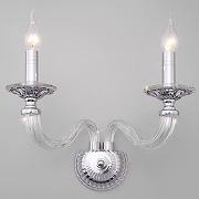 Бра Bogate's Olenna 338/2 Strotskis (318/2) цвет Прозрачный, Хром