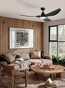 Светильник с вентилятором Eglo PORTSEA 35114 цвет плафона/подвески Белый, цвет арматуры Черный-4