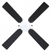 Светильник с вентилятором Eglo Fortaleza 35122 цвет плафона/подвески Белый, цвет арматуры Коричневый, Черный-2