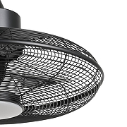 Светильник с вентилятором Eglo 1GELDO 35133 цвет арматуры Черный-4