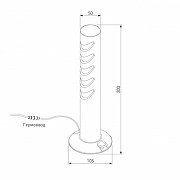 Ландшафтный светильник Elektrostandard Sm1le 35188/S цвет арматуры Черный-5