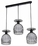 Подвесной светильник De City Лоск 25 354018503 цвет плафона/подвески Белый, цвет арматуры Черный