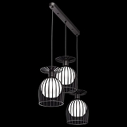 Подвесной светильник De City Лоск 25 354018503 цвет плафона/подвески Белый, цвет арматуры Черный-2