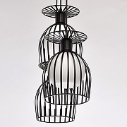 Подвесной светильник De City Лоск 25 354018503 цвет плафона/подвески Белый, цвет арматуры Черный-5