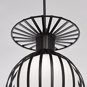 Подвесной светильник De City Лоск 25 354018503 цвет плафона/подвески Белый, цвет арматуры Черный-8