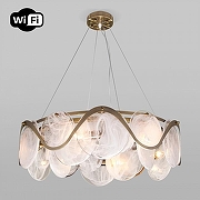 Подвесной светильник Bogate's Galicia 354/6 Smart цвет плафона/подвески Белый, цвет арматуры Бронза-1