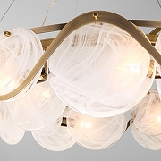 Подвесной светильник Bogate's Galicia 354/6 Smart цвет плафона/подвески Белый, цвет арматуры Бронза-3