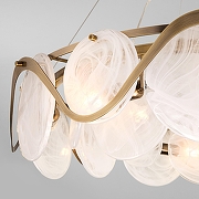 Подвесной светильник Bogate's Galicia 354/8 Smart цвет плафона/подвески Белый, цвет арматуры Бронза-3