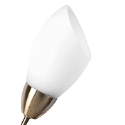 Бра MW-Light Нежность 7 356023001 цвет плафона/подвески Белый, Прозрачный, цвет арматуры Латунь-2