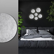 Накладной светильник Odeon Light Lunar1o 3562/6WL цвет плафона/подвески Серебро, цвет арматуры Серебро-2