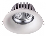 Встраиваемый светильник Novotech Glok 358025 цвет Белый